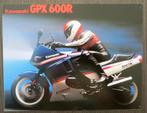 Engelse folder Kawasaki GPX 600 R (C2/C3) - 1990, Motoren, Handleidingen en Instructieboekjes, Kawasaki