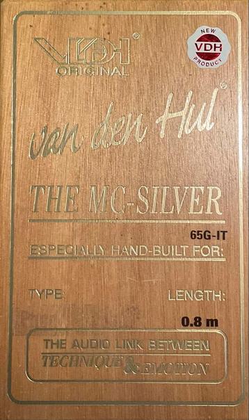 Van den Hul MC Silver 65G-IT 0.8m Interlink Kabel beschikbaar voor biedingen