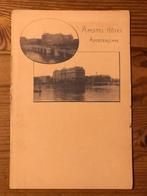 Ansichtkaart Amsterdam Amstel hotel 1910 ongelopen kenmerk, Noord-Holland, Ophalen of Verzenden, Voor 1920