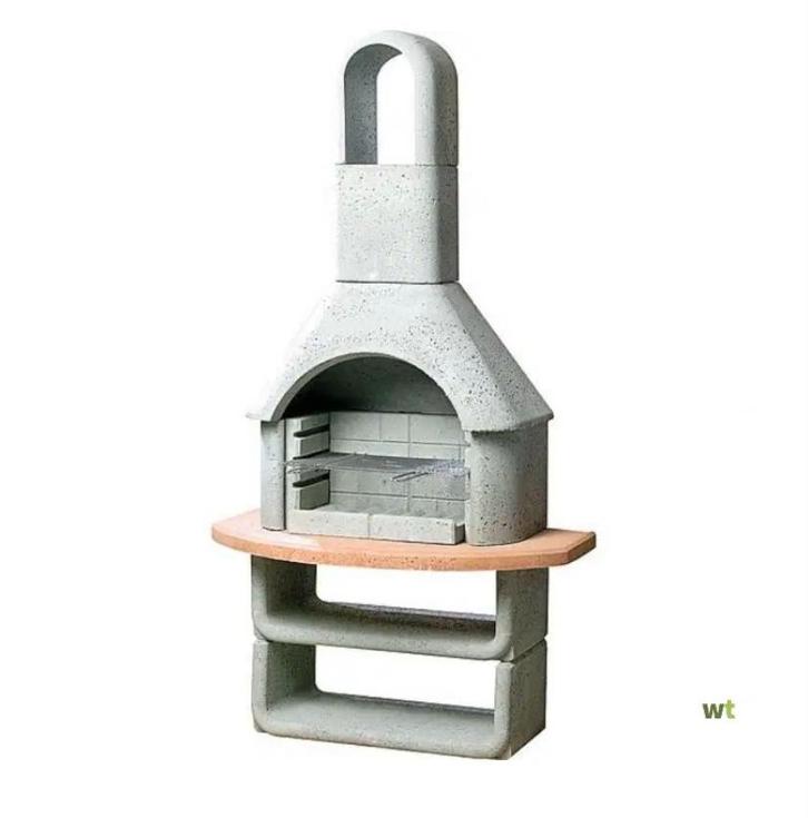 Buschbeck Las Palmas Betonnen BBQ  met hoes, Tuin en Terras, Pizzaovens, Zo goed als nieuw, Ophalen