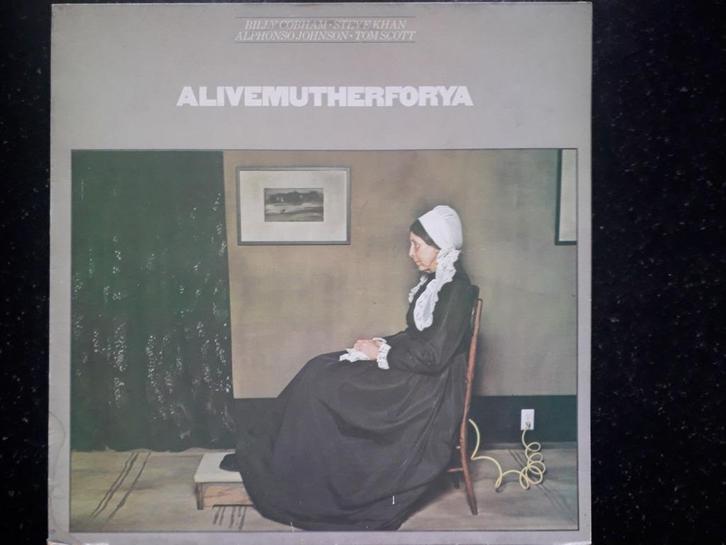 BILLY COBHAM - STEVE KAHN - TOM SCOTT - ALIVEMUTHERFORYA -LP, Cd's en Dvd's, Vinyl | Jazz en Blues, Gebruikt, Jazz, 1960 tot 1980