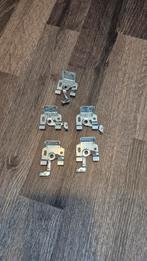 Luxaflex Haaken - Set van 5, Minder dan 50 cm, Gebruikt, Grijs, Ophalen of Verzenden