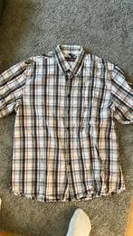 Laatste kans! Human Nature overhemd korte mouw mt XL, Ophalen of Verzenden, Gedragen, Blauw, Halswijdte 43/44 (XL)