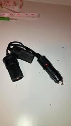 DUBBELE 12-24V AANSLUITING sigarettenaansteker plug splitter, Ophalen of Verzenden, Gebruikt