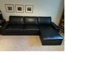 Ikea Kivik 4-zitsbank, met chaise longue/Grann/Bomstad zwart, Huis en Inrichting, Banken | Sofa's en Chaises Longues, 300 cm of meer