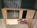 Kast met glazen deur, Huis en Inrichting, Kasten | Vitrinekasten, Ophalen, Met deur(en), Glas, Nieuw