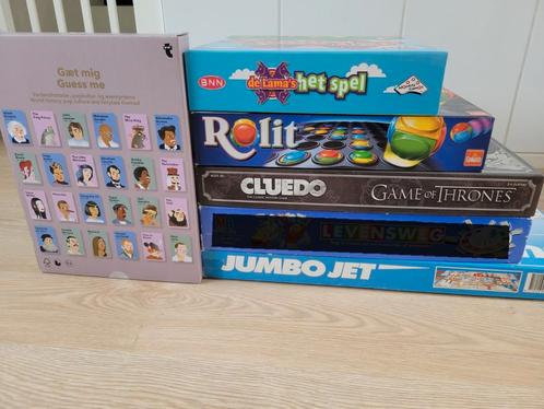 Diverse gezelschapsspellen, Hobby en Vrije tijd, Gezelschapsspellen | Bordspellen, Zo goed als nieuw, Ophalen