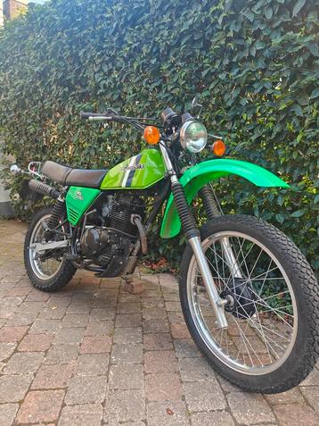 Uniek mooie Kawasaki KL250 KLX250 uit sep 1981 met 14092km beschikbaar voor biedingen