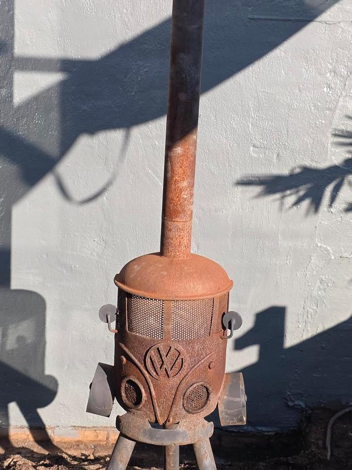 VW Bus Tuinhaard / Terraskachel, Tuin en Terras, Tuinhaarden, Gebruikt, Ophalen