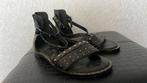 Sandalen 38, Zwart, Zo goed als nieuw, Pitt, Sandalen of Muiltjes