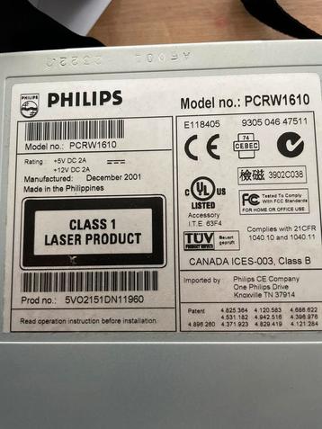 Cd-speler/brander - Nauwelijks gebruikt beschikbaar voor biedingen