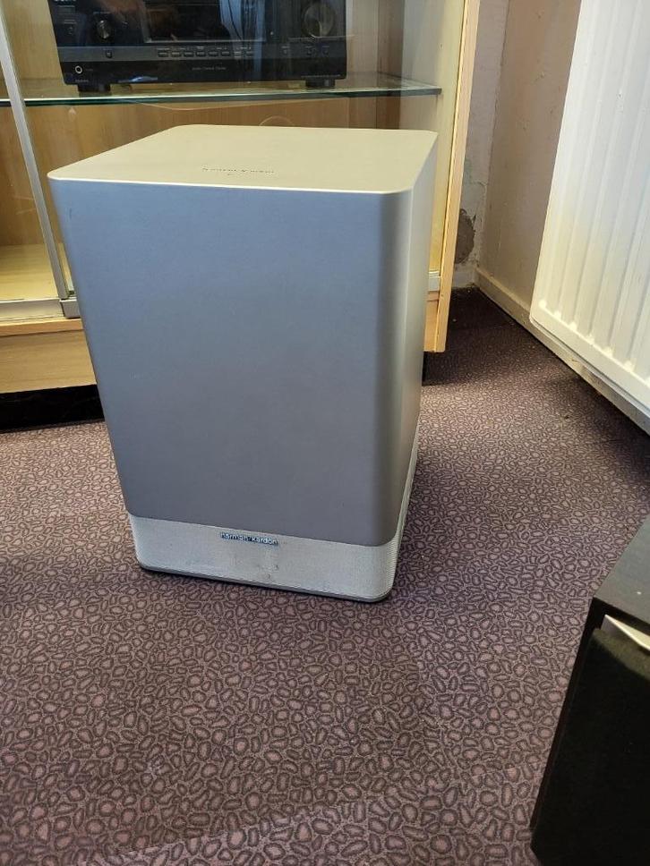 Subwoofer Harman Kardon TS71/230, Audio, Tv en Foto, Luidsprekers, Gebruikt, Subwoofer, 60 tot 120 watt, Overige merken, Ophalen of Verzenden