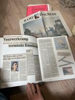 Fotoalbum Vuurwerkramp Enschede + Losse Kranten, Boeken, Tijdschriften en Kranten, Ophalen of Verzenden, Gelezen, Krant
