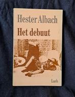 Het debuut. Hester Albach. 1e druk., Ophalen of Verzenden, Nederland