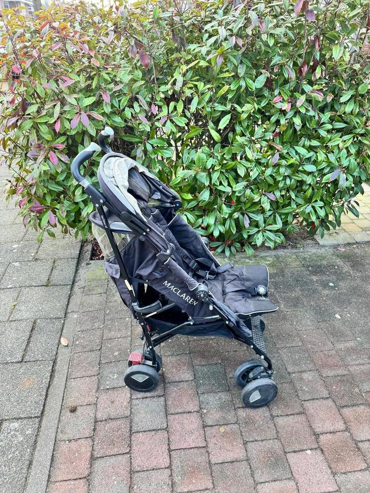 Maclaren buggie, Kinderen en Baby's, Buggy's, Gebruikt, Maclaren, Regenhoes, Verstelbare rugleuning, Zonnekap, Ophalen