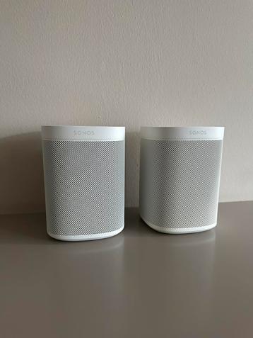 Sonos One SL 2x Wit beschikbaar voor biedingen
