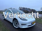 Tesla Model 3 Standard RWD Plus 60 kWh Autopilot / Panoramad, Automaat, Achterwielaandrijving, Gebruikt, Wit