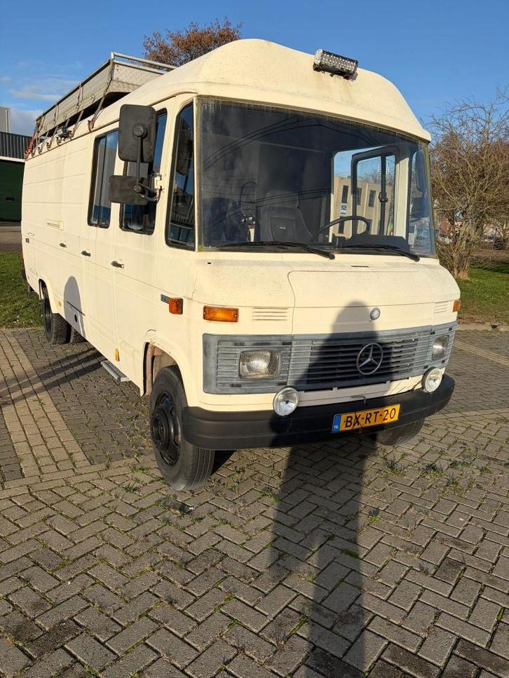Oldtimer 1986 omgebouwd naar Camper, Auto's, Mercedes-Benz, Particulier, Overige modellen, Diesel, Overige carrosserieën, Handgeschakeld