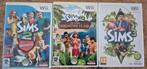 3 Sims Wii Spellen, Spelcomputers en Games, Games | Nintendo Wii, Gebruikt, 1 speler, Ophalen of Verzenden, Vanaf 12 jaar