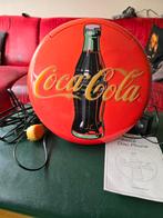 Vintage Coca-Cola telefoon met lichtbuis. Disc phone, Verzamelen, Merken en Reclamevoorwerpen, Ophalen of Verzenden