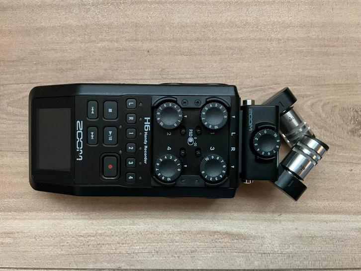 Zoom H6 Handy Recorder - Perfect voor Muziek en Audio!, Muziek en Instrumenten, Microfoons, Zo goed als nieuw, Overige typen, Ophalen
