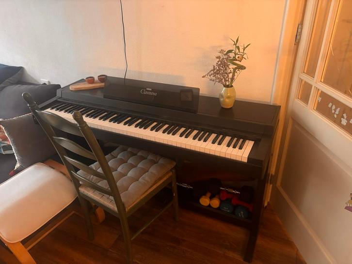 Yamaha Clavinova clp-50, Muziek en Instrumenten, Piano's, Gebruikt, Piano, Zwart, Digitaal, Ophalen