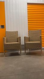 Rotan (kunststof) tuinstoelen (set van 2), Ophalen, Zo goed als nieuw, Kunststof