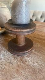 Houten kandelaar, Ophalen of Verzenden, Zo goed als nieuw, Hout, Minder dan 25 cm
