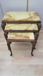Bijzettafels set  Onyx in 1 set, Overige materialen, Minder dan 55 cm, Gebruikt, Klassiek