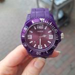 OOZOO Timepieces paars horloge met rubberen band (C5051), Sieraden, Tassen en Uiterlijk, Horloges | Kinderen, Ophalen of Verzenden