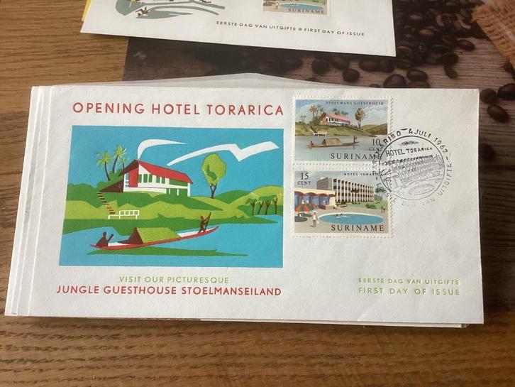No5000 Suriname E22 anders Heb ook van Nederland jaargangen, Postzegels en Munten, Postzegels | Eerstedagenveloppen, Onbeschreven