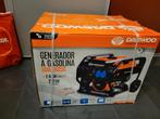 Te koop nieuwe daewoo GDA 4050, Doe-het-zelf en Verbouw, Aggregaten, Ophalen, Zo goed als nieuw, Minder dan 5 kVA, Benzine