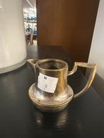 Klein Zilverkleurig Kannetje met Gouden Accent, Antiek en Kunst, Antiek | Koper en Brons, Ophalen, Koper