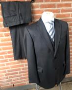 Van Gils 3- delig pak Super 120’S Virginwol Mt 50, Kleding | Heren, Kostuums en Colberts, Maat 48/50 (M), Zo goed als nieuw, Grijs