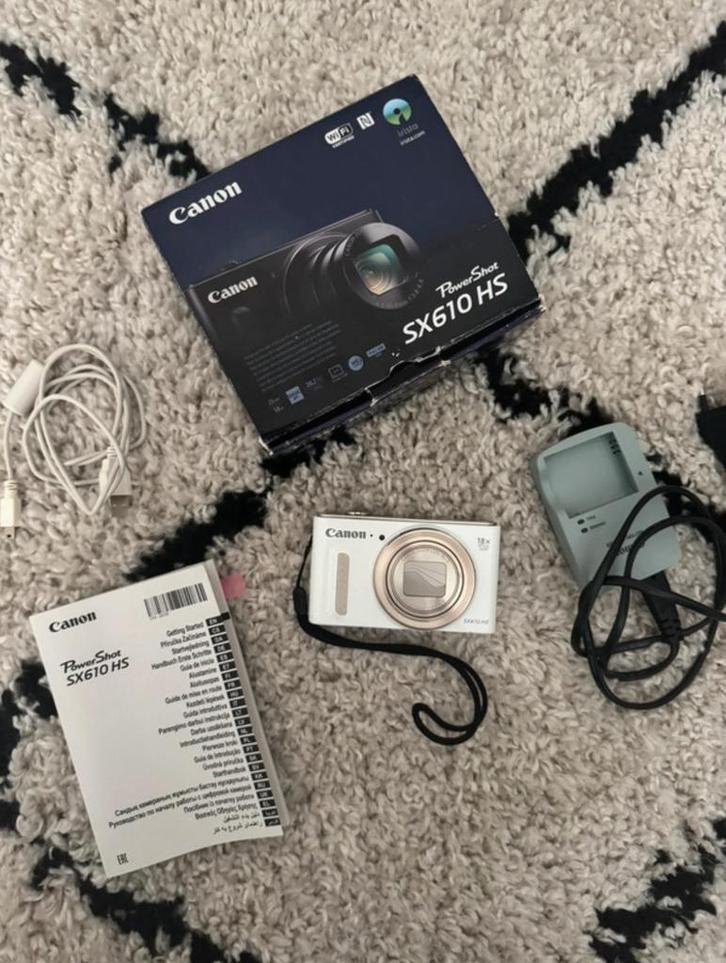 Canon Powershot SX610 HS, Audio, Tv en Foto, Fotocamera's Digitaal, Gebruikt, Canon, 8 keer of meer, Verzenden
