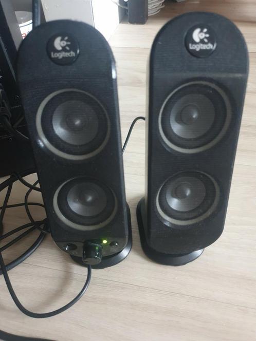 Logitech X -230 met sub, Computers en Software, Pc speakers, Gebruikt, Ophalen of Verzenden
