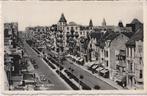 België , Knokke met auto's, Lippenslaan, Ophalen of Verzenden, 1940 tot 1960, Gelopen, West-Vlaanderen
