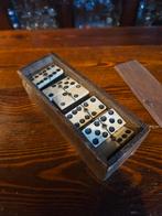Antiek Vintage Domino Spel (denk ivoor), Hobby en Vrije tijd, Gezelschapsspellen | Bordspellen, Een of twee spelers, Ophalen of Verzenden