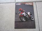 Yamaha FZ750 brochure folder 1985, Ophalen of Verzenden, Yamaha