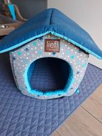 Twee Lief kattenhuisjes konijnenhuisjes (zonder bodem), Ophalen of Verzenden, Gebruikt