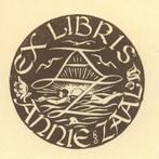 0577 Ex Libris Nederland : Harry Corvers, 1945, Verzenden