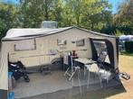 TE HUUR  Fijne 5 pers Adria caravan MOVER en UWIS STAPELBED, Caravans en Kamperen, Verhuur