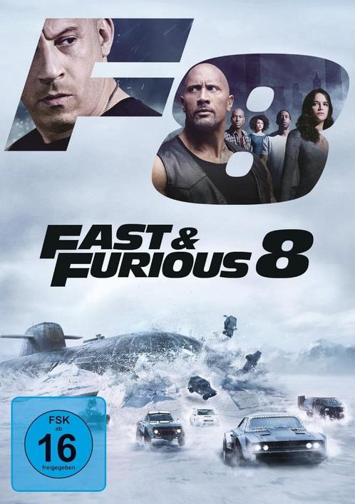 Fast & Furious 8, Cd's en Dvd's, Dvd's | Actie, Zo goed als nieuw, Actie, Vanaf 16 jaar, Ophalen