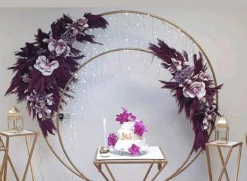 Pampas Bloemstuk Backdrop Decoratie bruiloft  beschikbaar voor biedingen