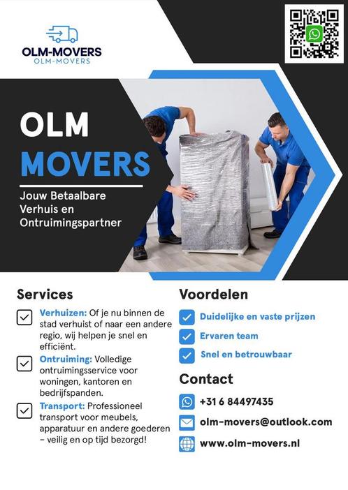 Verhuisservice, Vacatures, Vacatures | Schoonmaak en Facilitaire diensten, Overige vormen, Variabele uren