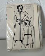 Vintage naaipatroon jas - maten 36 t/m 48 - Margriet 3051, Overige merken, Vrouw, Ophalen of Verzenden, Zo goed als nieuw