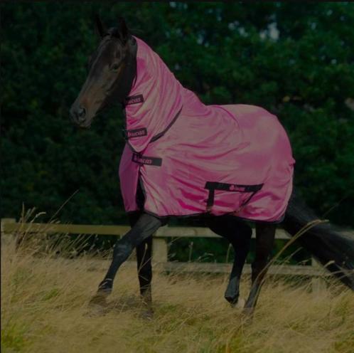 Bucas vliegendeken met hals nieuw diverse maten, Dieren en Toebehoren, Paarden en Pony's | Dekens en Dekjes, Nieuw, Deken, Ophalen of Verzenden