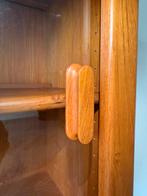 Vitrinekast van Møbelfabrik Silkeborg Teak hout, Huis en Inrichting, Kasten | Vitrinekasten, Ophalen, Gebruikt, Teakhout, 50 tot 100 cm