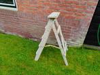 antieke houten schilderstrap, Doe-het-zelf en Verbouw, Ladders en Trappen, Ophalen, Gebruikt, Onbekend, Onbekend