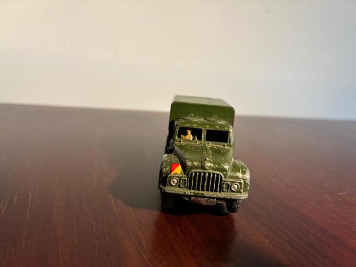 Dinky Toys - Army Cargo Truck 1 Ton, Hobby en Vrije tijd, Modelauto's | 1:43, Gebruikt, Bus of Vrachtwagen, Dinky Toys, Ophalen of Verzenden